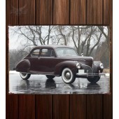 Металлическая табличка Lincoln Zephyr Club Coupe
